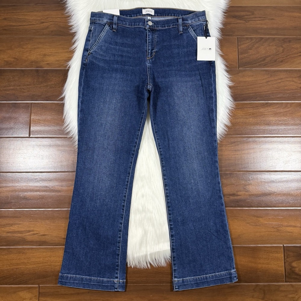 Joe's Women's Size 32 Ovation Provocateur Trouser Petite Bootcut Denim Jeans